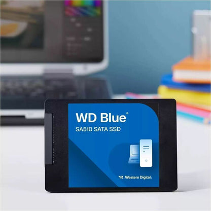 Disque SSD WD Blue SA510 WDS100T3B0A-00AXR0 1 To - 2,5" interne - SATA WDS100T3B0A-00AXR0