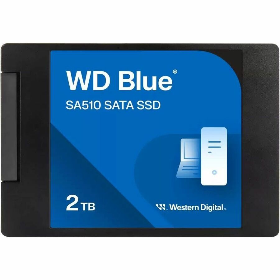 WD Blue SA510 WDS200T3B0A-00C7K0 2 TB Solid State Drive - 2.5" Internal - SATA WDS200T3B0A-00C7K0