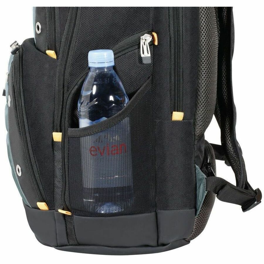 Sacoche de transport robuste (sac à dos) Targus Drifter II TSB239US pour ordinateur portable 17" - Noir/gris - Conforme TAA TSB239US