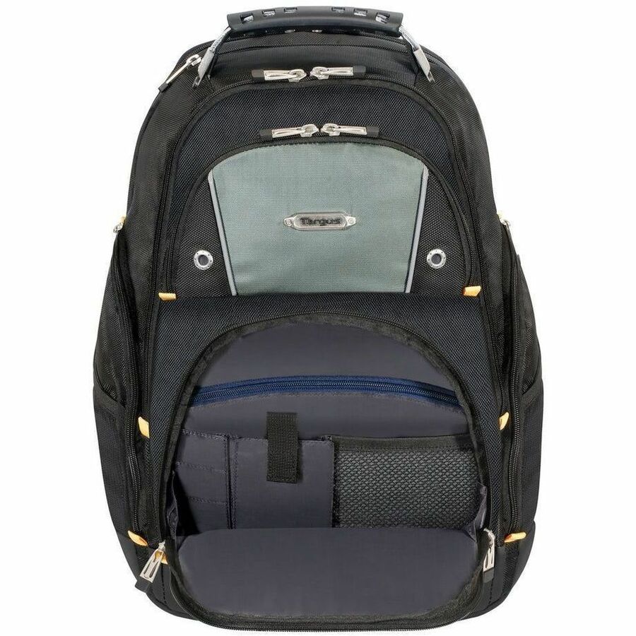Sacoche de transport robuste (sac à dos) Targus Drifter II TSB239US pour ordinateur portable 17" - Noir/gris - Conforme TAA TSB239US