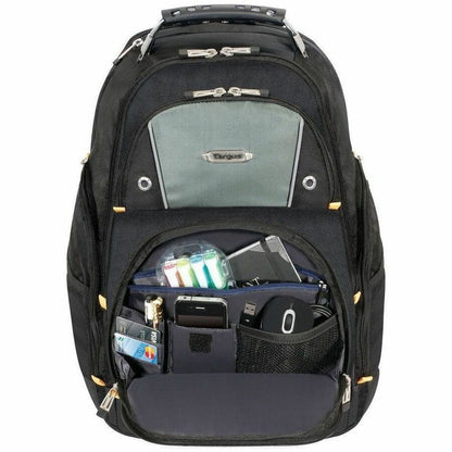 Sacoche de transport robuste (sac à dos) Targus Drifter II TSB239US pour ordinateur portable 17" - Noir/gris - Conforme TAA TSB239US