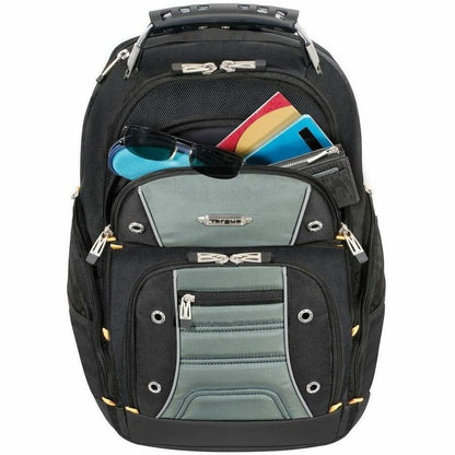Sacoche de transport robuste (sac à dos) Targus Drifter II TSB239US pour ordinateur portable 17" - Noir/gris - Conforme TAA TSB239US
