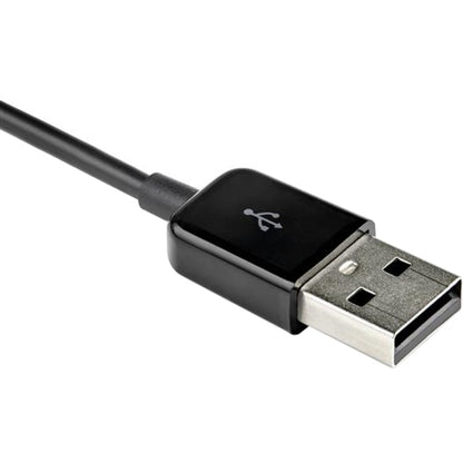 StarTech.com Câble convertisseur VGA vers HDMI de 2 m avec prise en charge audio USB - Câble adaptateur vidéo analogique vers numérique 1080p - VGA mâle vers HDMI mâle VGA2HDMM2M