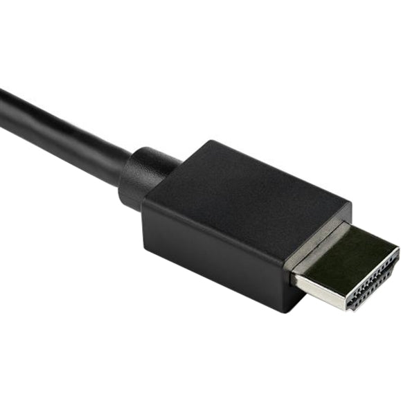 StarTech.com Câble convertisseur VGA vers HDMI de 2 m avec prise en charge audio USB - Câble adaptateur vidéo analogique vers numérique 1080p - VGA mâle vers HDMI mâle VGA2HDMM2M