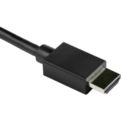 StarTech.com Câble convertisseur VGA vers HDMI de 2 m avec prise en charge audio USB - Câble adaptateur vidéo analogique vers numérique 1080p - VGA mâle vers HDMI mâle VGA2HDMM2M