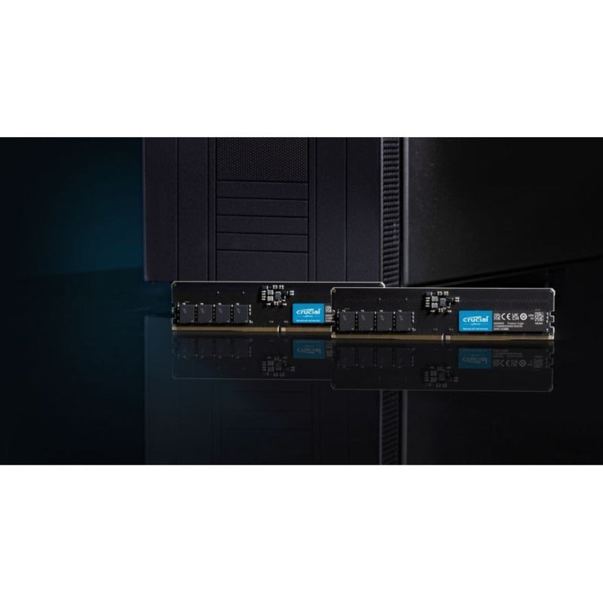 Kit de mémoire SDRAM DDR5 Crucial 64 Go (2 x 32 Go) CT2K32G48C40U5