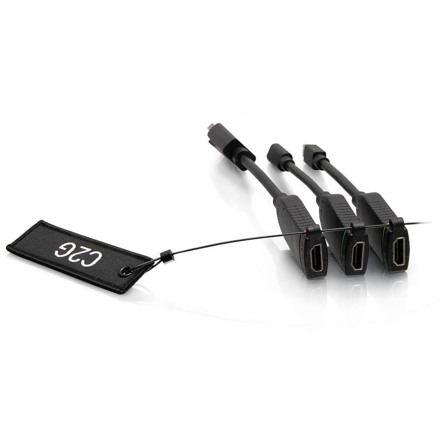 Adaptateur de dongle HDMI universel C2G avec Mini DP, DisplayPort et USB-C C2G30028