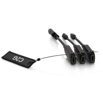 Adaptateur de dongle HDMI universel C2G avec Mini DP, DisplayPort et USB-C C2G30028
