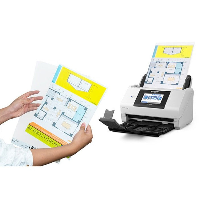 Scanner ADF grand format sans fil Epson DS-790WN - Optique 600 dpi B11B265201