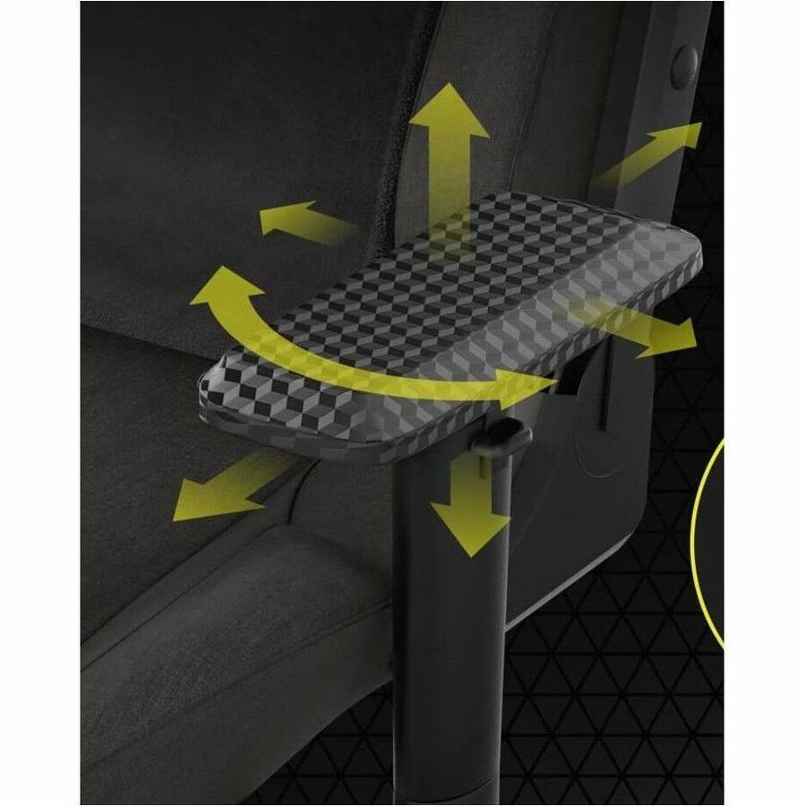 Chaise de jeu en tissu Corsair T3 RUSH (2023) - Anthracite CF-9010057-WW