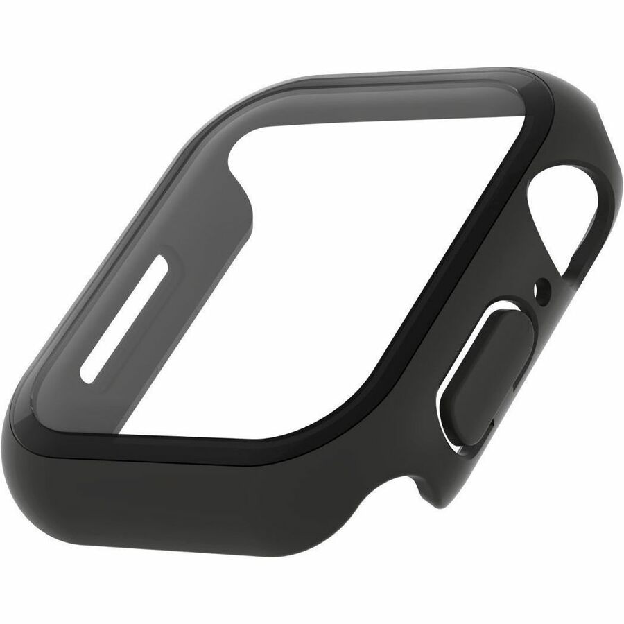 Belkin TemperedCurve 2-en-1 Protection d'écran traitée + pare-chocs pour Apple Watch Series 8 Noir, Transparent OVG004ZZBK-REV