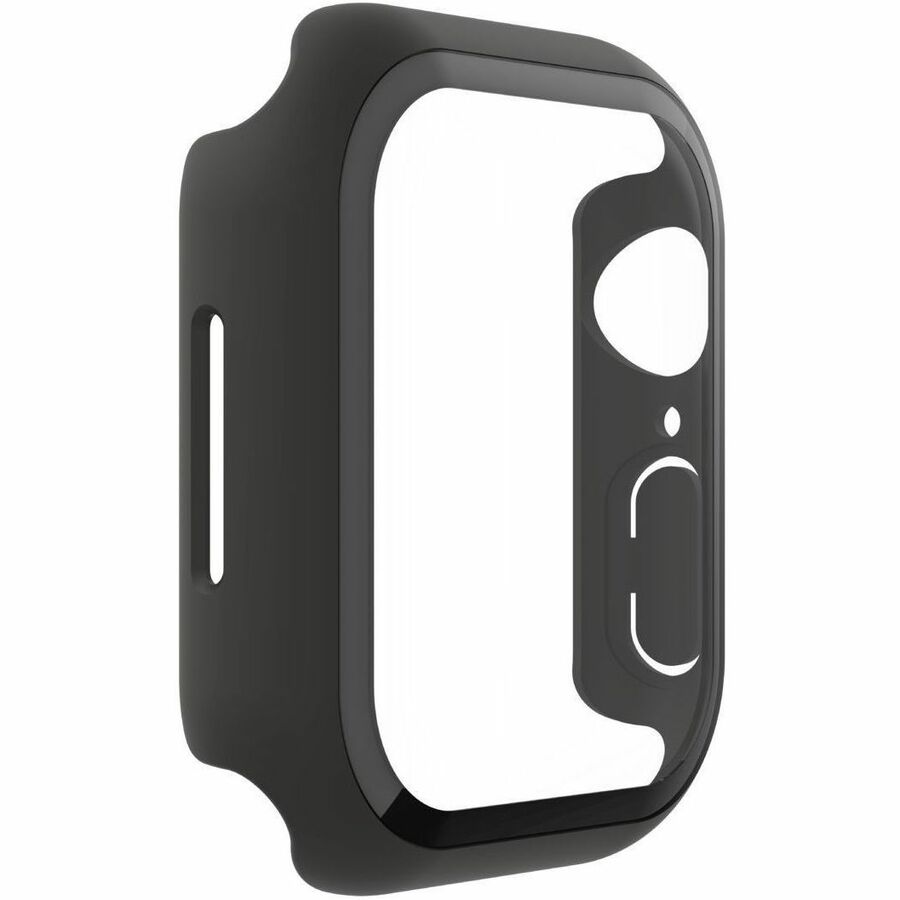 Belkin TemperedCurve 2-en-1 Protection d'écran traitée + pare-chocs pour Apple Watch Series 8 Noir, Transparent OVG004ZZBK-REV