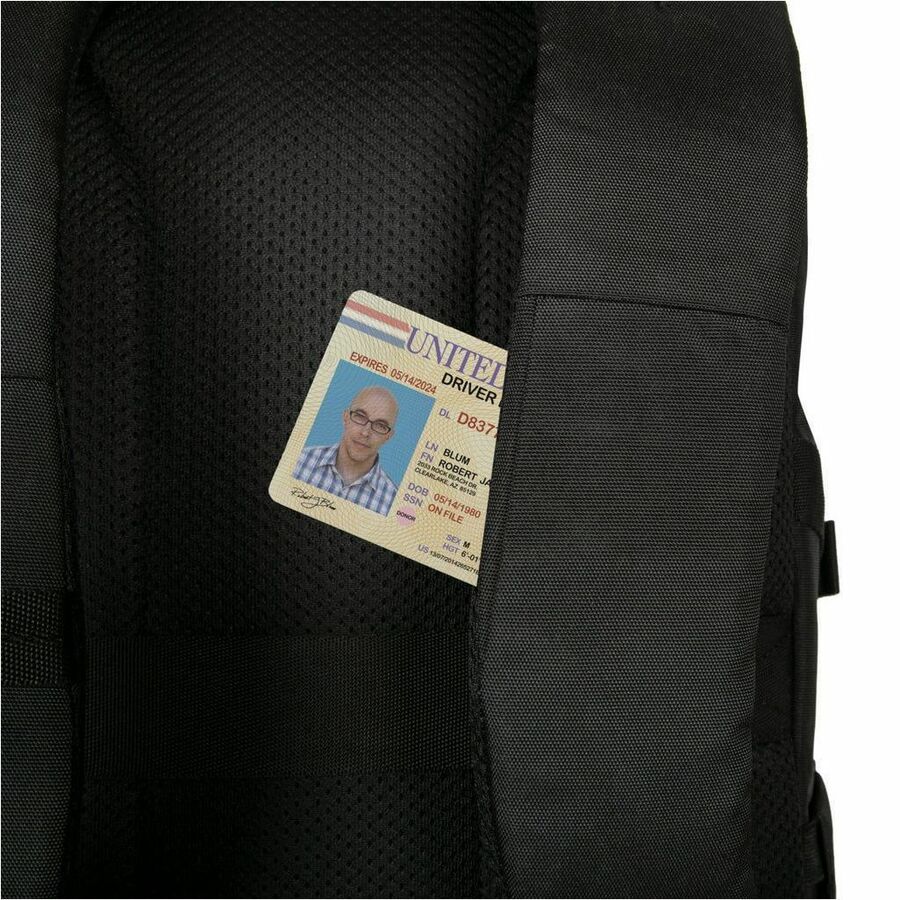 Sacoche de transport (sac à dos) Targus Terra EcoSmart TBB649GL pour ordinateur portable de 15" à 16" - Noir - Conforme TAA TBB649GL