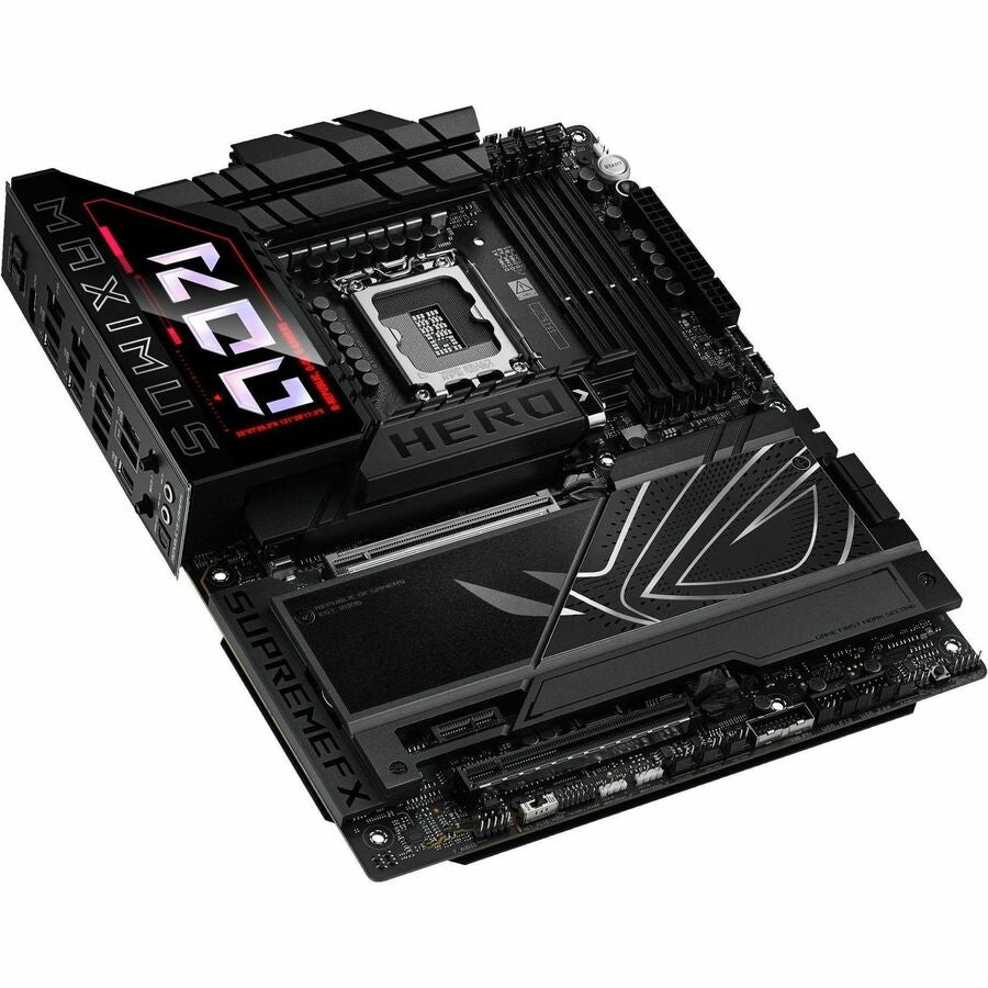 Carte mère de bureau gaming Asus ROG MAXIMUS Z890 HERO - Chipset Intel Z890 - Socket LGA-1851 - ATX ROG MAXIMUS Z890 HERO