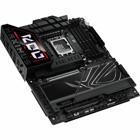 Carte mère de bureau gaming Asus ROG MAXIMUS Z890 HERO - Chipset Intel Z890 - Socket LGA-1851 - ATX ROG MAXIMUS Z890 HERO