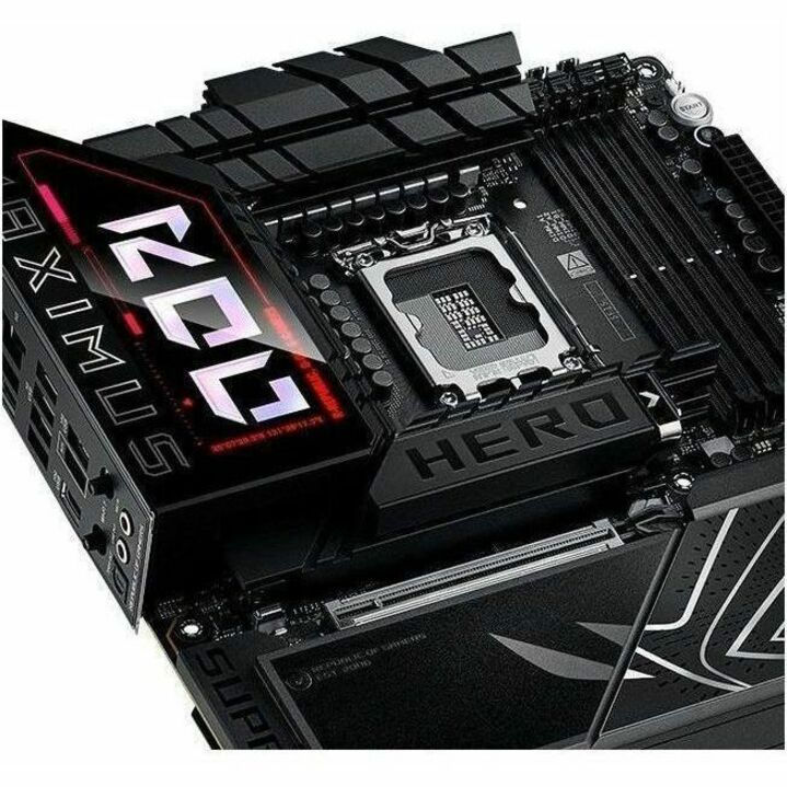 Carte mère de bureau gaming Asus ROG MAXIMUS Z890 HERO - Chipset Intel Z890 - Socket LGA-1851 - ATX ROG MAXIMUS Z890 HERO