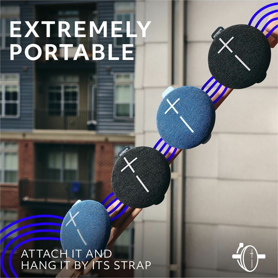 Système d'enceintes Bluetooth portables Ultimate Ears MINIROLL - Majestic Blue 984-002020