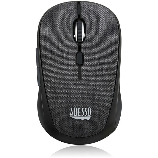 Adesso iMouse S80B - Mini-souris optique sans fil en tissu (noir) IMOUSE S80B