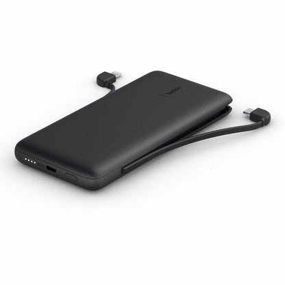 Batterie externe Belkin BoostCharge Plus 10K USB-C avec câbles intégrés BPB006BTBLK