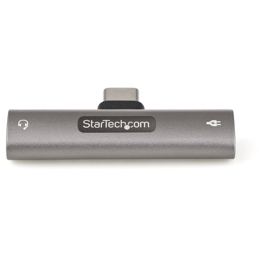 Adaptateur audio et de charge USB C StarTech.com, adaptateur audio USB-C avec prise casque 3,5 mm et chargement USB Type-C PD, pour téléphone/tablette USB-C CDP235APDM