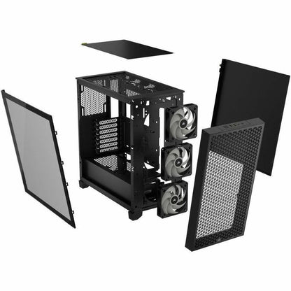 Corsair 3000D RGB AIRFLOW Mid-Tower PC Case - Black CC-9011255-WW