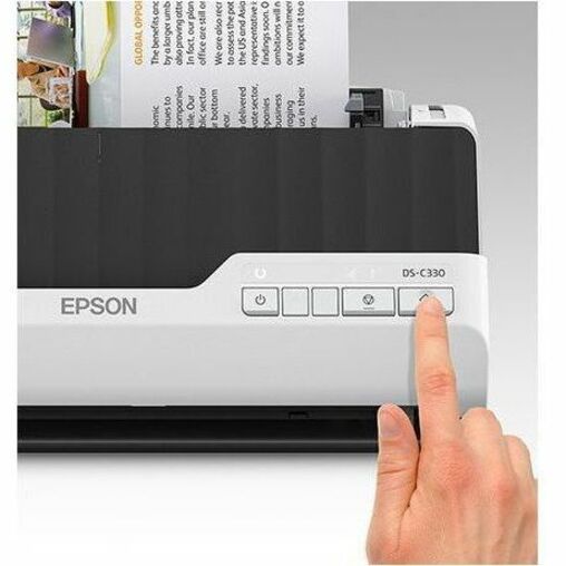 Scanner à feuilles Epson DS-C330 - 600 dpi optique B11B272201