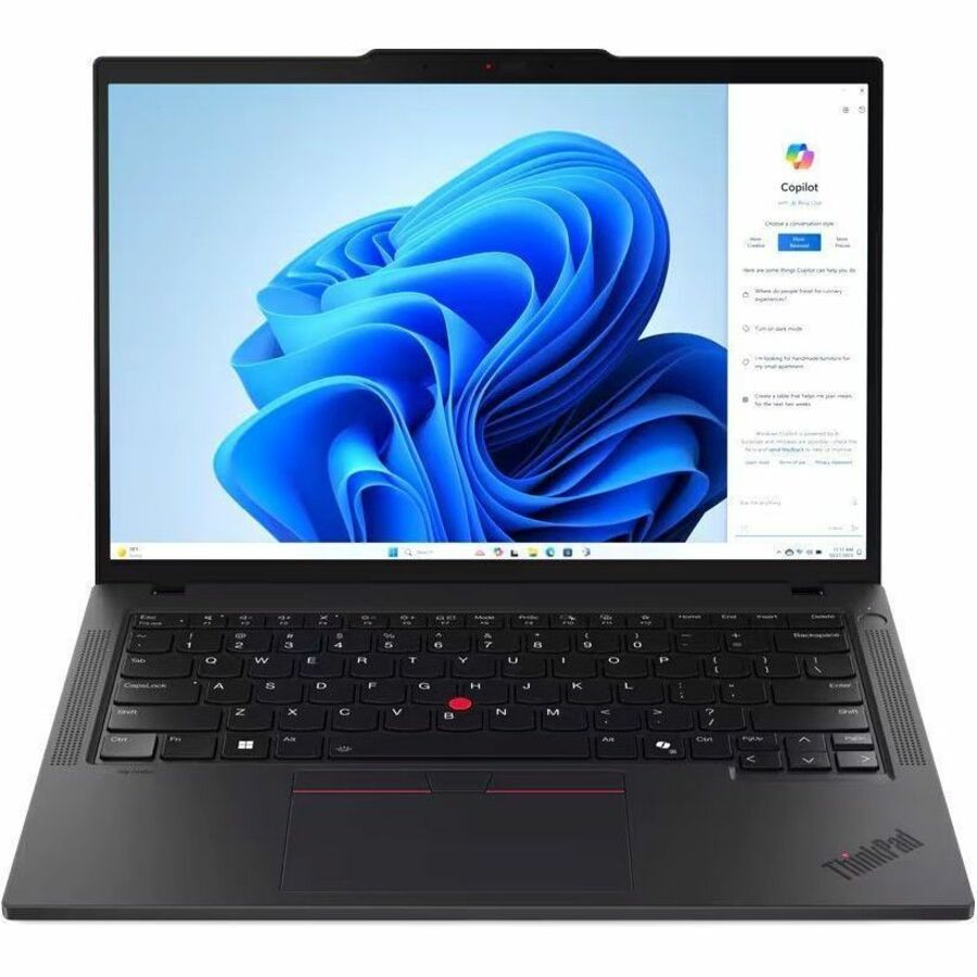 Ordinateur portable Lenovo ThinkPad T14 Gen 5 21ML008NUS 14" (355,60 mm) à écran tactile - WUXGA - Intel Core Ultra 7 165U - Technologie vPro - 32 Go - SSD 512 Go - Clavier anglais - Noir 21ML008NUS