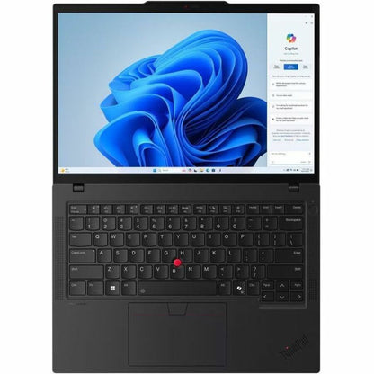Ordinateur portable Lenovo ThinkPad T14 Gen 5 21ML008NUS 14" (355,60 mm) à écran tactile - WUXGA - Intel Core Ultra 7 165U - Technologie vPro - 32 Go - SSD 512 Go - Clavier anglais - Noir 21ML008NUS