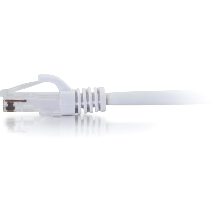 Câble de raccordement réseau C2G-30 pieds Cat6 sans accroc non blindé (UTP) - Blanc 04042