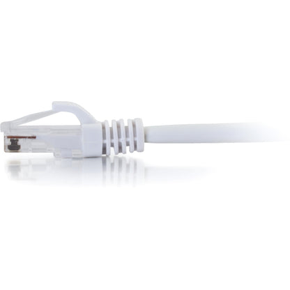Câble de raccordement réseau C2G-30 pieds Cat6 sans accroc non blindé (UTP) - Blanc 04042