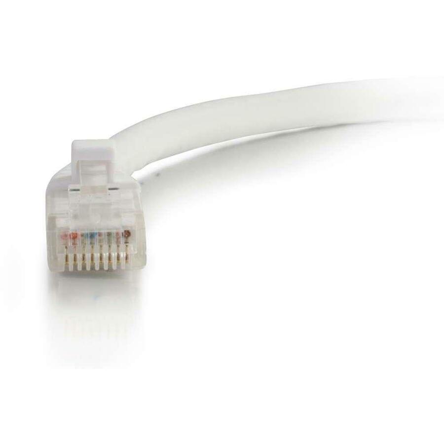 Câble de raccordement réseau C2G-30 pieds Cat6 sans accroc non blindé (UTP) - Blanc 04042