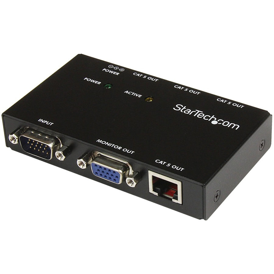 StarTech.com Extendeur vidéo VGA 4 ports sur CAT5 - 150 m (450 pi) ST1214T