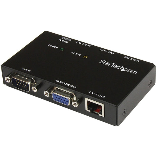 StarTech.com 4 Port VGA Over CAT5 Video Extender - 450ft (150m) ST1214T