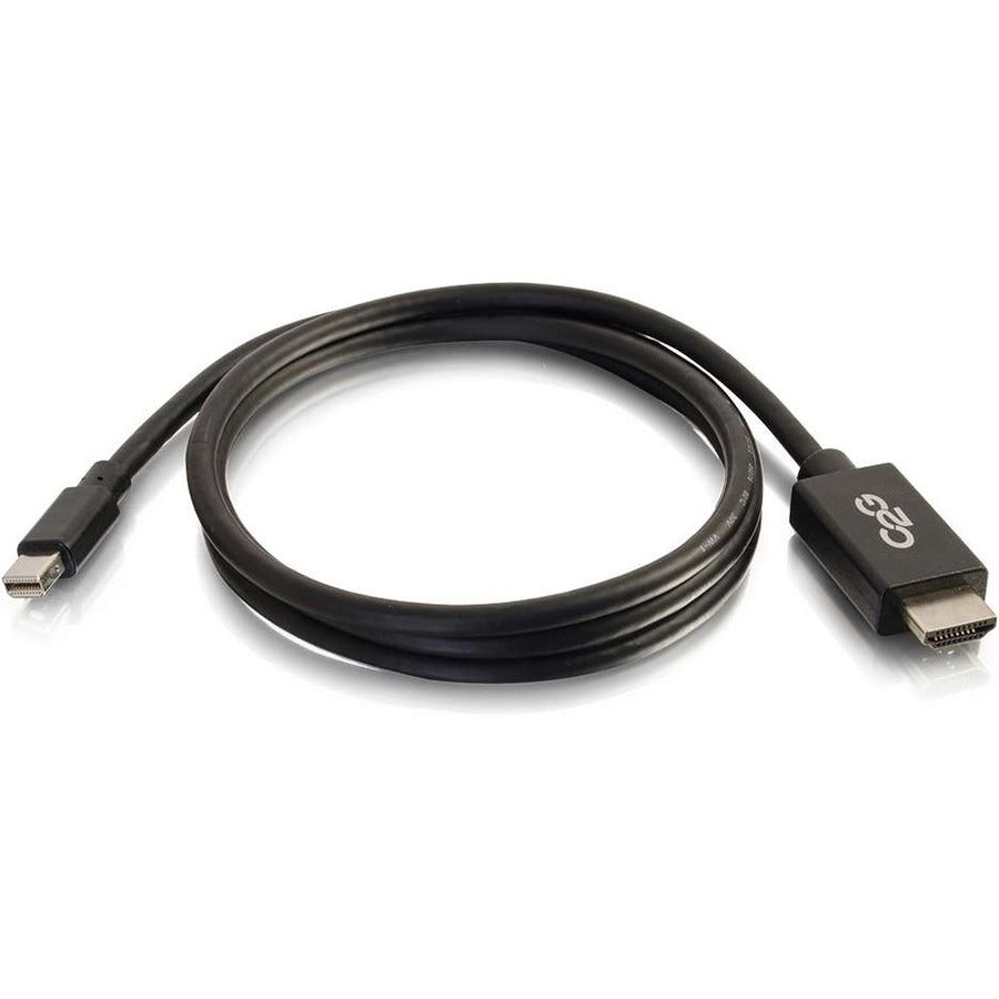 Câble adaptateur Mini DisplayPort vers HD de 1,8 m C2G - Noir - TAA 54421