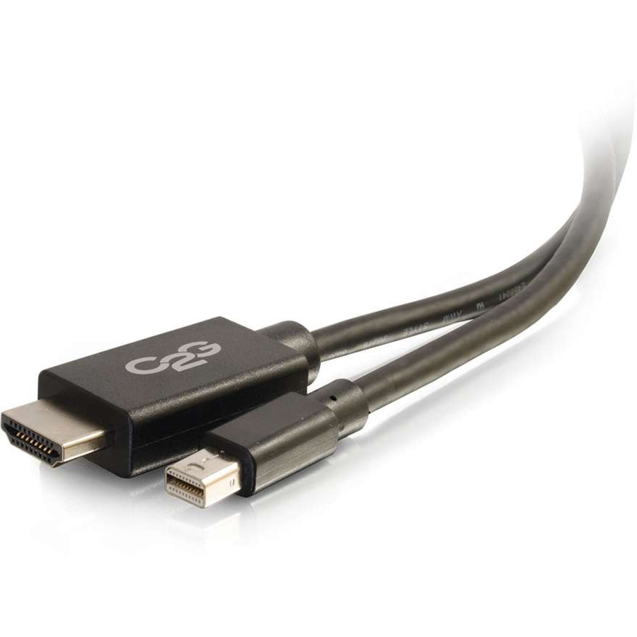 Câble adaptateur Mini DisplayPort vers HD de 1,8 m C2G - Noir - TAA 54421