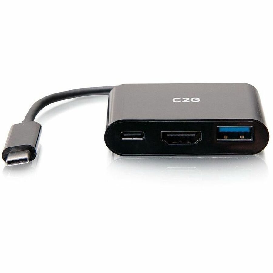 Station d'accueil pour ordinateur portable C2G USB C avec HDMI, USB-A, USB-C - 4K 30 Hz C2G54453