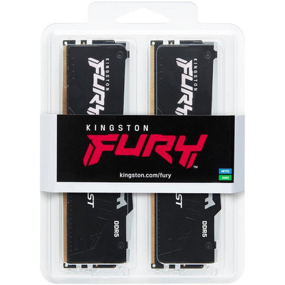Kit de mémoire Kingston FURY Beast 64 Go (2 x 32 Go) DDR5 SDRAM KF552C36BBEAK2-64