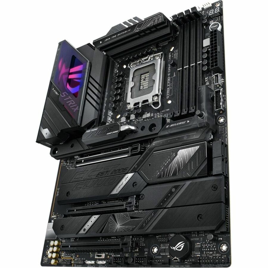 Carte mère de bureau gaming ASUS ROG Strix STRIX Z790-E Gaming WIFI - Chipset Intel Z790 - Socket LGA-1700 - ATX ROGSTRIXZ790EGAMINGW