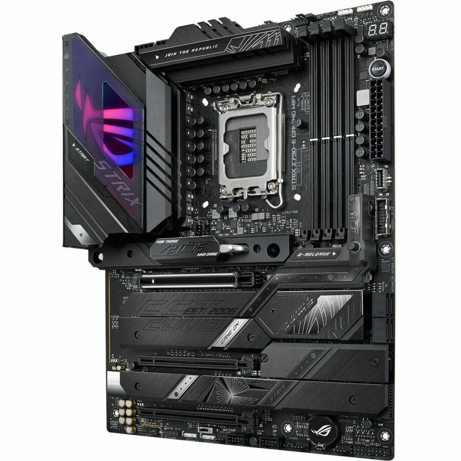 Carte mère de bureau gaming ASUS ROG Strix STRIX Z790-E Gaming WIFI - Chipset Intel Z790 - Socket LGA-1700 - ATX ROGSTRIXZ790EGAMINGW