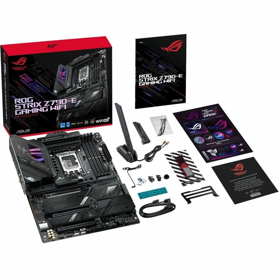 Carte mère de bureau gaming ASUS ROG Strix STRIX Z790-E Gaming WIFI - Chipset Intel Z790 - Socket LGA-1700 - ATX ROGSTRIXZ790EGAMINGW