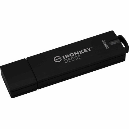 Clé USB 3.2 (1ère génération) Type A Kingston IronKey D500S 128 Go IKD500S/128 Go