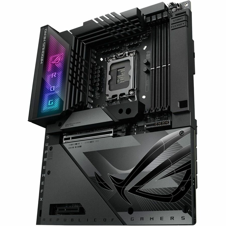 Carte mère de bureau gaming Asus ROG Maximus Z790 Hero BTF - Chipset Intel Z790 - Socket LGA-1700 - ATX ROG MAXIMUS Z790 HERO BTF