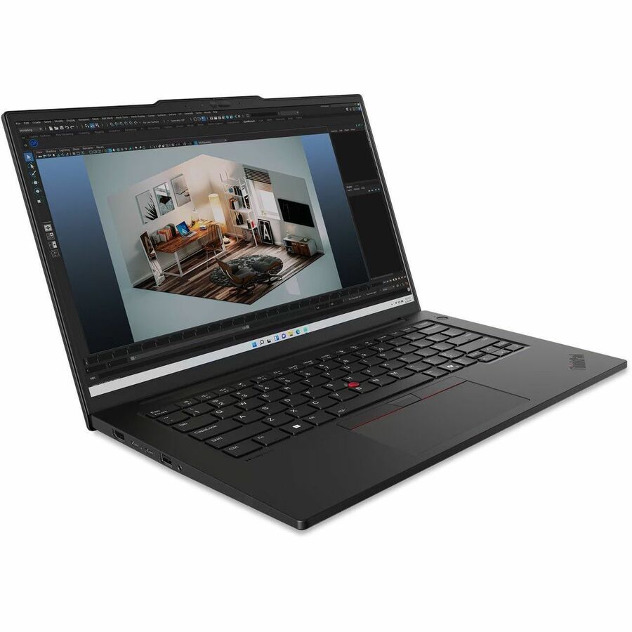 Lenovo ThinkPad P14s Gen 5 21G2001UUS 14.5" Mobile Workstation - WUXGA - Intel Core Ultra 5 125H - 16 GB - 512 GB SSD - English Keyboard - Black 21G2001UUS