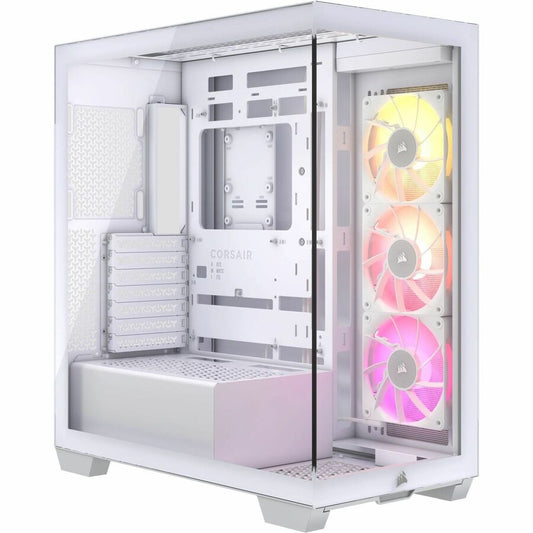 Boîtier PC moyen-tour Corsair iCUE LINK 3500X RGB - Blanc CC-9011281-WW
