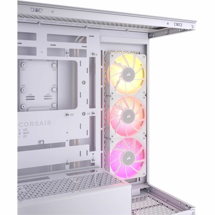 Boîtier PC moyen-tour Corsair iCUE LINK 3500X RGB - Blanc CC-9011281-WW
