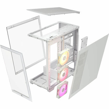 Boîtier PC moyen-tour Corsair iCUE LINK 3500X RGB - Blanc CC-9011281-WW