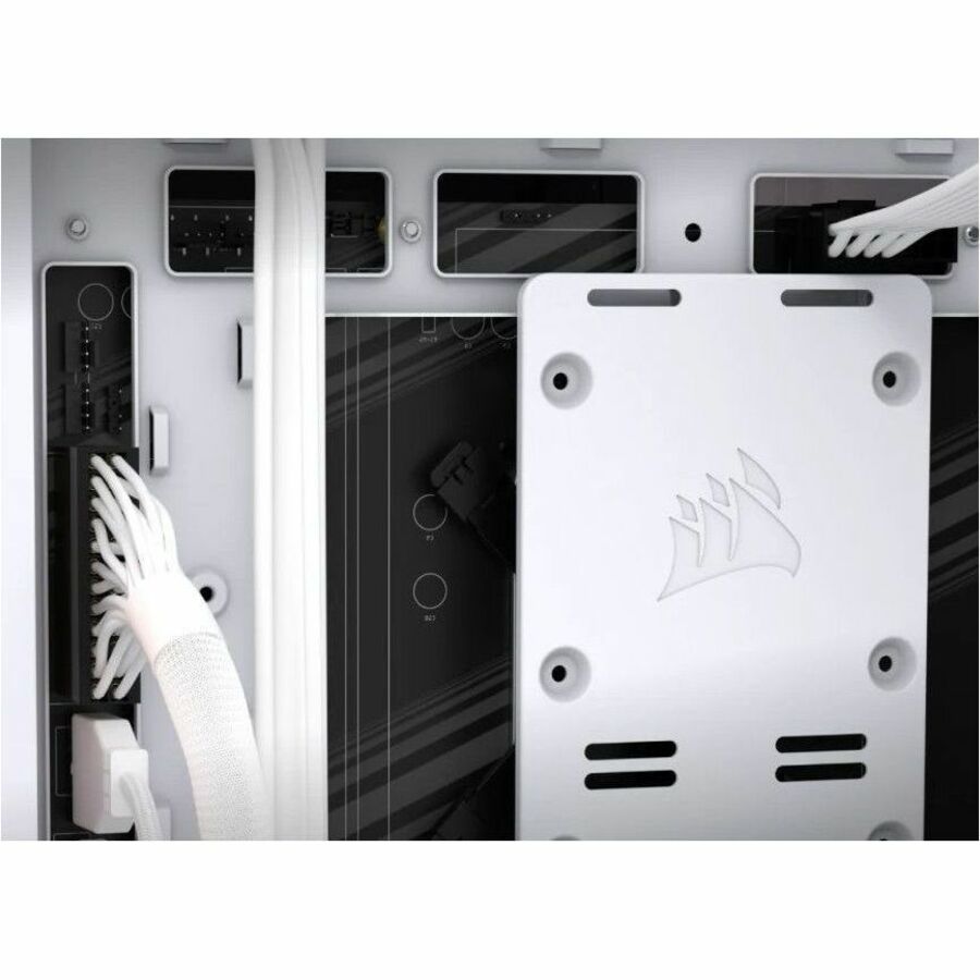 Boîtier PC moyen-tour Corsair iCUE LINK 3500X RGB - Blanc CC-9011281-WW