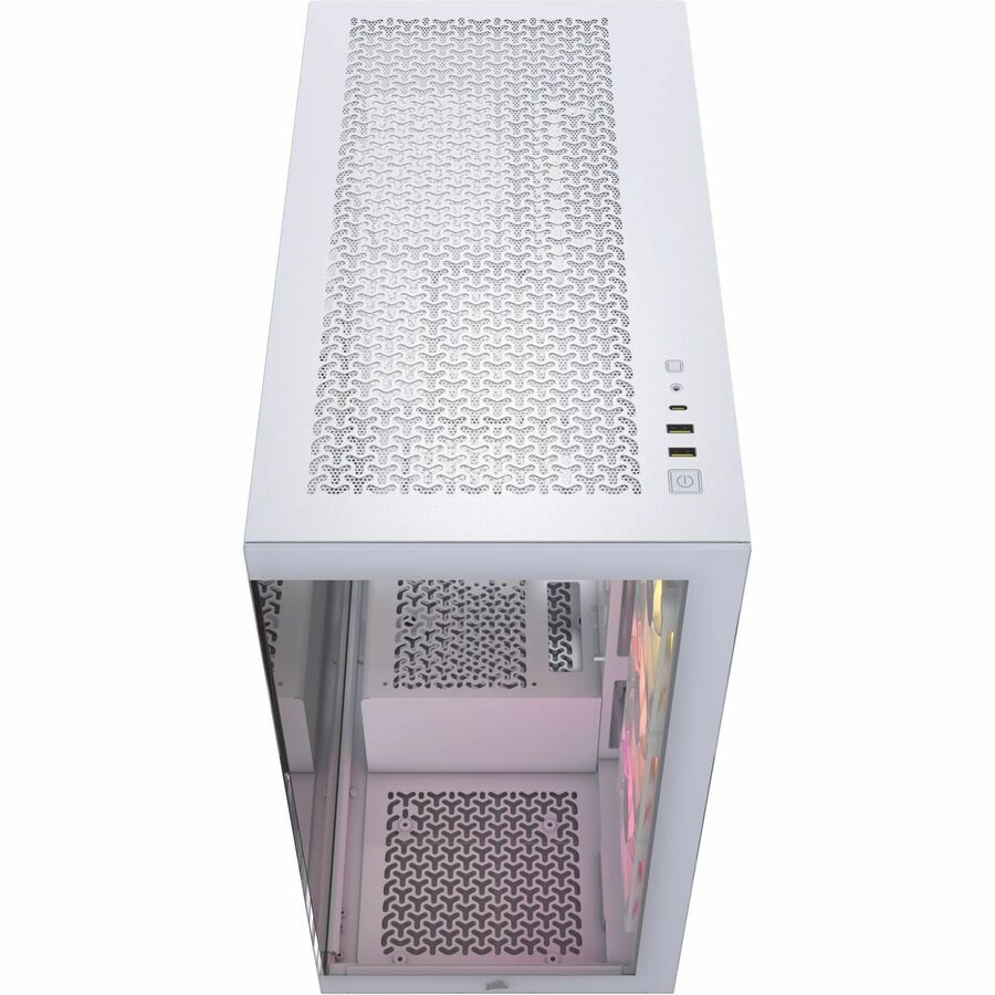 Boîtier PC moyen-tour Corsair iCUE LINK 3500X RGB - Blanc CC-9011281-WW