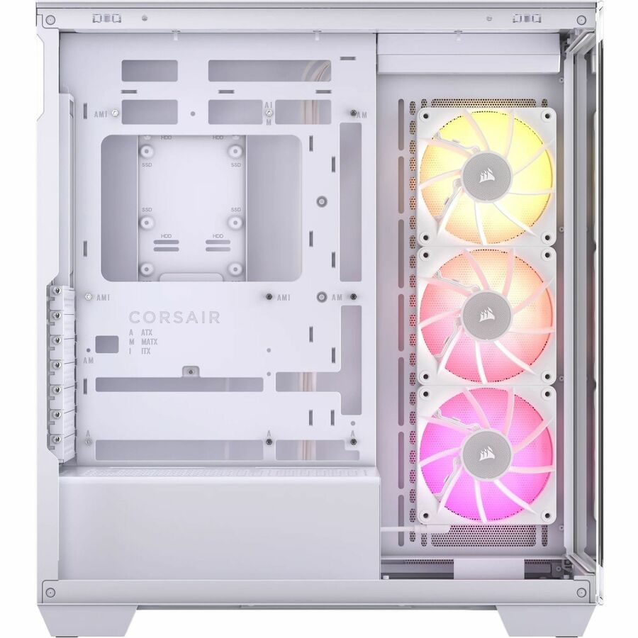 Boîtier PC moyen-tour Corsair iCUE LINK 3500X RGB - Blanc CC-9011281-WW