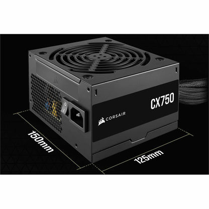 Corsair CX Series&trade; CX750 - 750 Watt 80 PLUS Bronze ATX Power Supply CP-9020279-NA